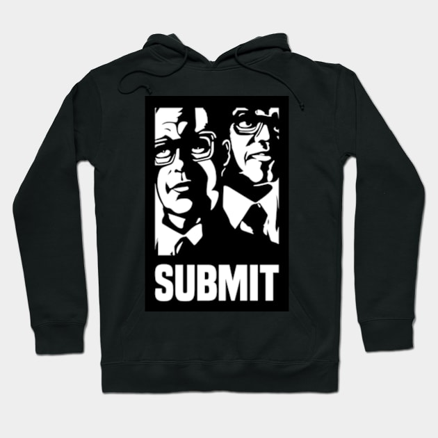 Submit Hoodie by ArtFactoryAI